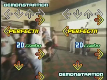 Dance Dance Revolution Extreme 2 screen shot game playing